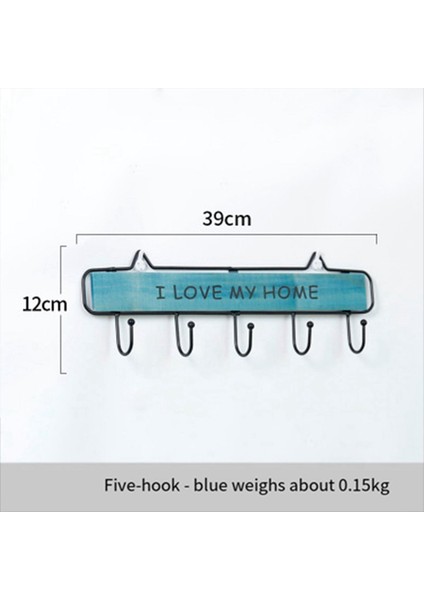 Palto Raf Duvarı Monte Asılı Ceketler Için 5 Kat Hook Duvar Kat Rafı Kıyafetler Için Kaplama Askı Duvar Montajı D (Yurt Dışından) fiyatları