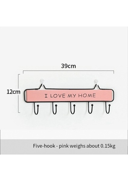 Palto Raf Duvarı Monte Asılı Ceketler Için 5 Kat Hook Duvar Kat Rafı Kıyafetler Için Kaplama Askı Duvar Montajı D (Yurt Dışından) fırsatları