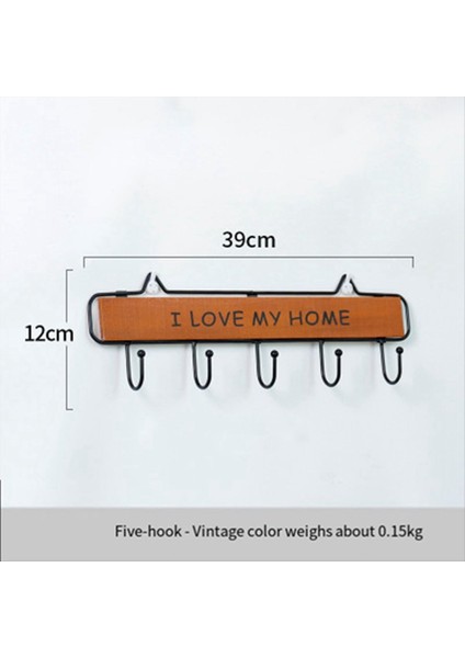 Palto Raf Duvarı Monte Asılı Ceketler Için 5 Kat Hook Duvar Kat Rafı Kıyafetler Için Kaplama Askı Duvar Montajı D (Yurt Dışından) indirimleri