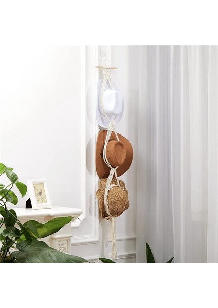 Duvar Için Şapka Askılar Tutucu Kadınlar Şapka Rafı Duvar Asma Şapka Rafı Dekoratif Kapak Tutucu (Yurt Dışından) fiyatları