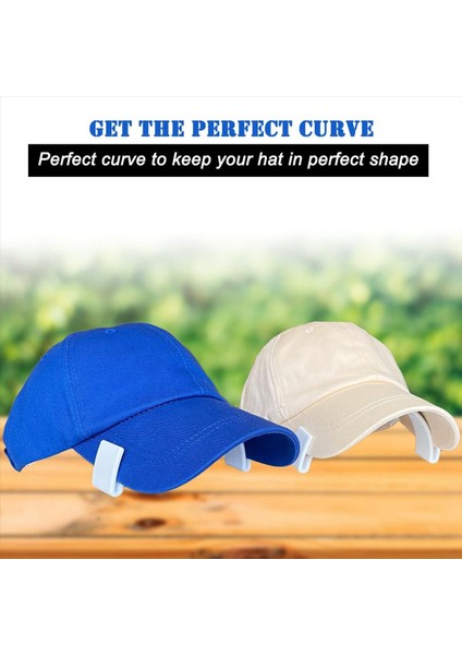 Şapka Bill Bender Şapka Brim Bender Şapka Kıvrımlı Bandı Kapaklar Için Ağzı Şekillendirici Şapka Boyutlandırma Azaltıcı Bant Beyaz 2pcs ile Geliyor (Yurt Dışından) fırsatları