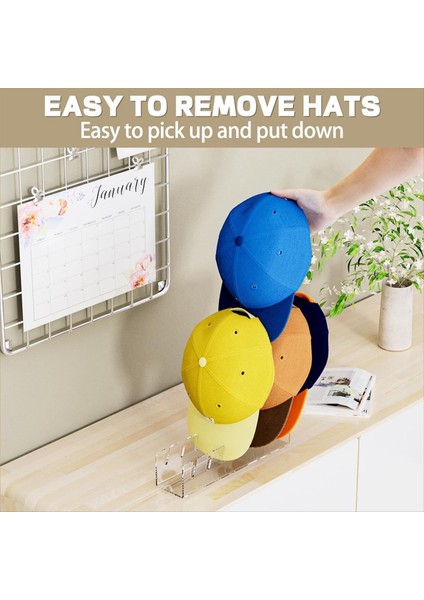 Beyzbol Şapkaları Için Şapka 1 Adet 7 Beyzbol Şapkası Için Akrilik Şapka Organizatörü Yok Beyzbol Için Şapka Rafları Şeffaf (Yurt Dışından) modelleri