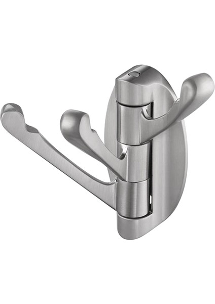 Döner Kanca Katı Metal Katlanabilir Havlu Kancası Döner Kol Salıncak Kolu Üçlü Ceket Kanca Askısı Duvara Monte (Yurt Dışından)