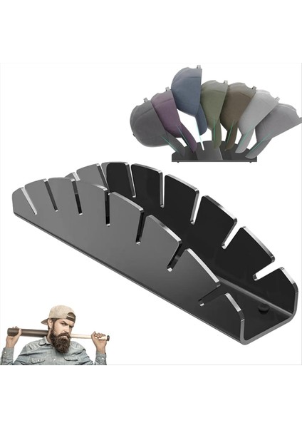 2pcs Şapka Beyzbol Kapakları Akrilik Şapka Organizatörü Beyzbol Şapkaları Için Şapka Depolama Alanı Akrilik Şapka Organizatörü Yok B (Yurt Dışından) fiyatları