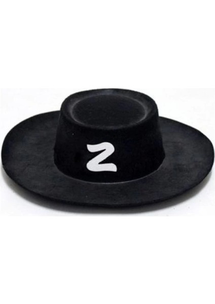Zorro Şapkası Yetişkin modelleri