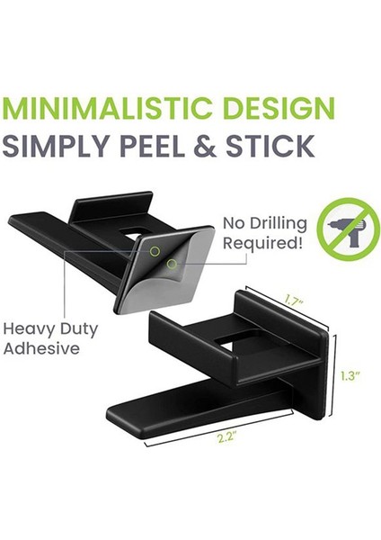 10 Adet Kendi Kendine Yapışkan Beyzbol Şapkası Kancalar Duvar Monte Şapkalar Organizatör Tutucuları Kapı Duvarı Dolap Depolama Askısı Siyah (Yurt Dışından) modelleri