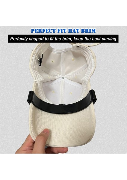Şapka Bill Bender Hat Strim Bender Şapka Kıvrımlı Bandı Kapaklar Için Ağzı Şekillendirici Şapka Boyutlandırma Azaltıcı Bant Siyah 2pcs ile Geliyor (Yurt Dışından) fırsatları