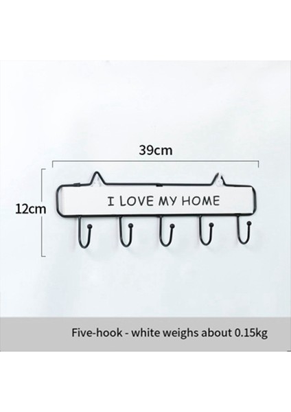 Palto Raf Duvarı Monte Asılı Ceketler Için 5 Kat Hook Duvar Kaplama Kıyafetleri Ceket Askısı Duvar Montajı C Için (Yurt Dışından) modelleri