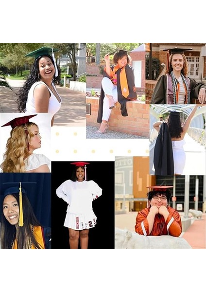 2pcs Mezuniyet Kapağı Kafa Bandı Grad Kapak Bandı Mezuniyet Kapağı Grad Cap Remix Kafa Bandı Mezuniyet Kapağı Kafa Bandı Ekme (Yurt Dışından) fiyatları