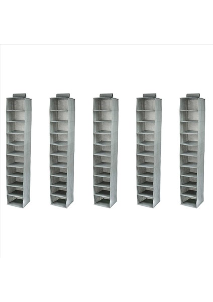 Şapka Rafı 10 Raf Asma Dolap Şapka Organizatörü Şapka Depolama Için - Kapaklarınızı Koruyun ve Onları Durumda Tutun 5 Paket (Yurt Dışından)