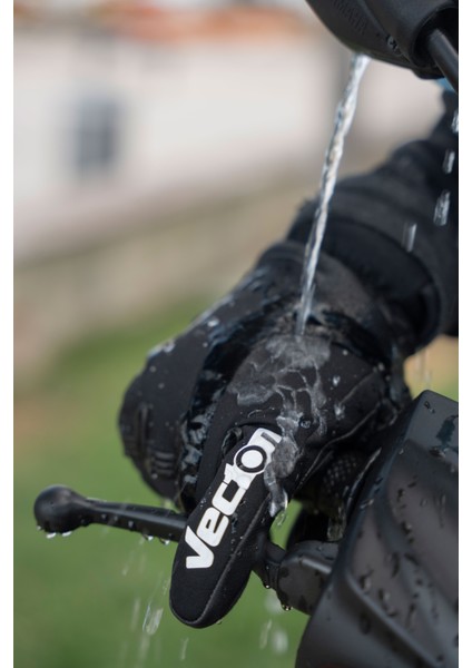 Ce Onaylı Vecton Motosiklet Eldiveni Guanti Winter Pro