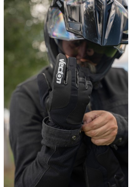 Ce Onaylı Vecton Motosiklet Eldiveni Guanti Winter Pro fırsatları