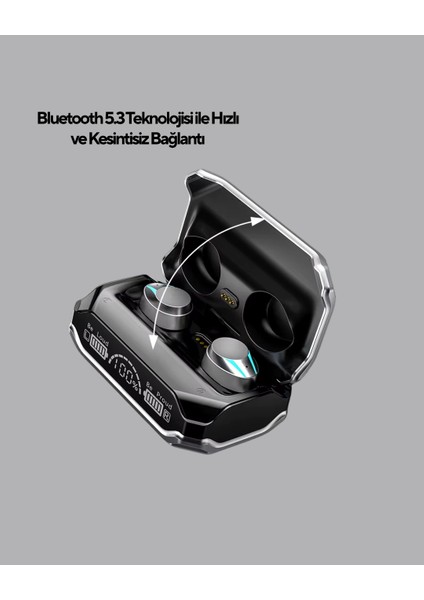 Bluetooth 5.3 Kablosuz Kulaklık – Hızlı Bağlantı, Düşük Gecikme ve Üstün Ses Kalitesi indirimleri