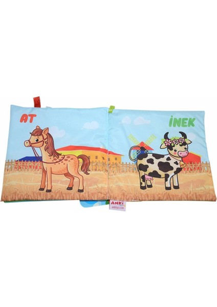 AND-5184 Ilk Kitaplarım Hayvanlar -Anadolu Oyuncak modelleri