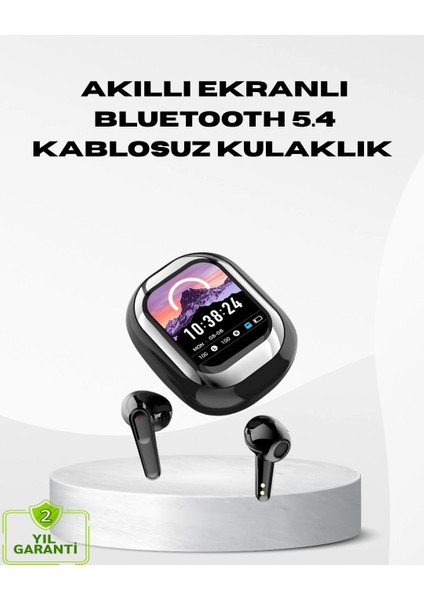 Akıllı Ekranlı Kablosuz Kulaklık – Gürültü Engelleme ve Hd Ses Deneyimi