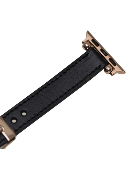 Apple Watch Uyumlu Deri Kordon 38-40-41MM Ferro Rst1 modelleri