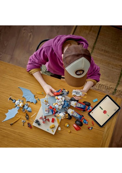 LEGO Nınjago Zane’in Ultra Kombo Mech’i 4’ü 1 Arada 71834 fırsatları