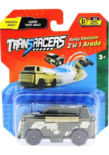 Transracers Dönüşen Araçlar Askeri Araçlar Komuta Aracı / Yakıt Aracı