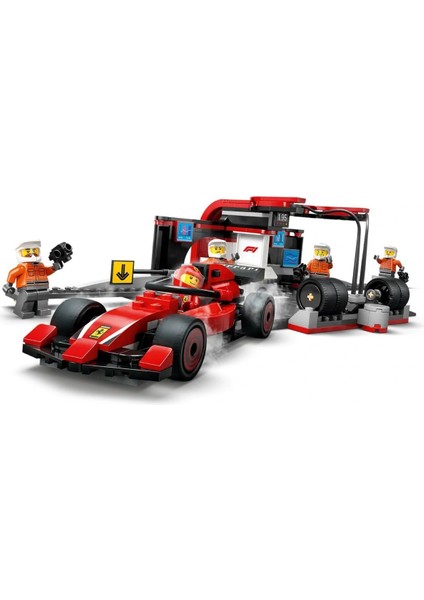 60443 LEGO City Ferrari F1 Pit Stop ve Pit Ekibi 322 Parça +6 Yaş modelleri