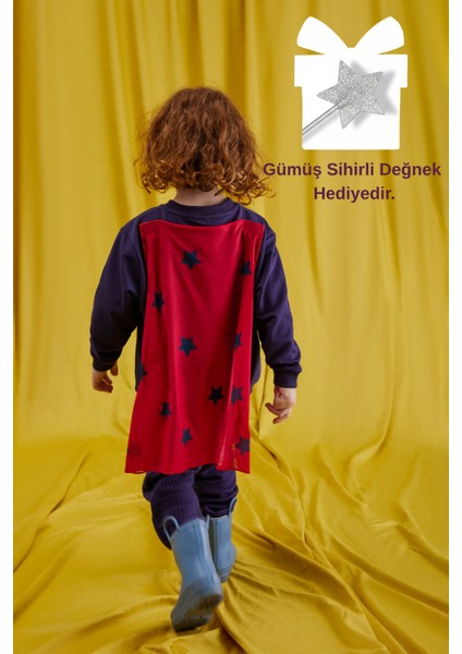 Pelerin Detaylı Sweatshirt - Gece Mavisi modelleri