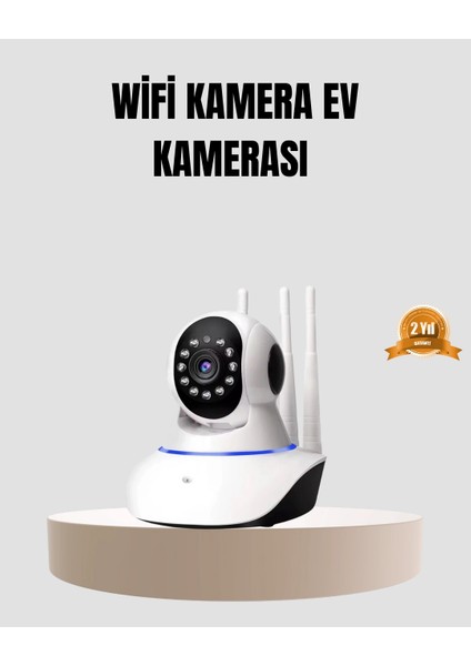 Hd Ip Kamera – Gece Görüşlü, Hareket Sensörlü, Mobil Takip ve Çift Yönlü Ses