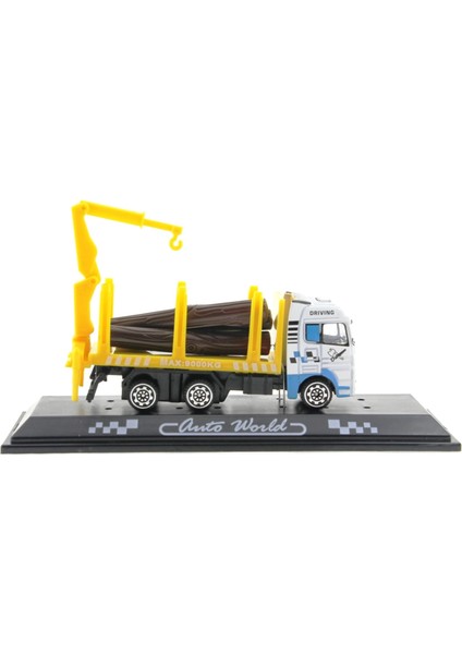 Die Cast Mini Sarı Kütük Kamyonu modelleri