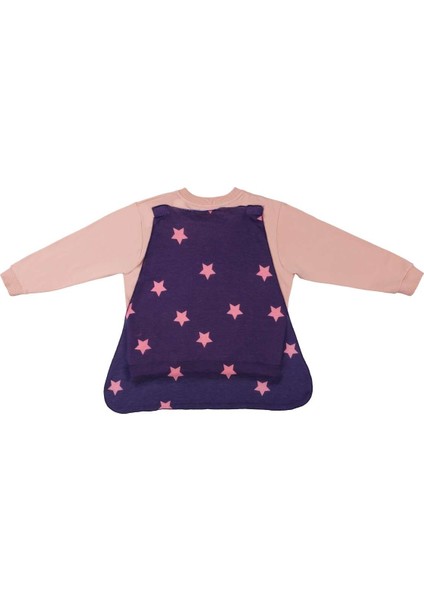 Pelerin Detaylı Sweatshirt - Somon