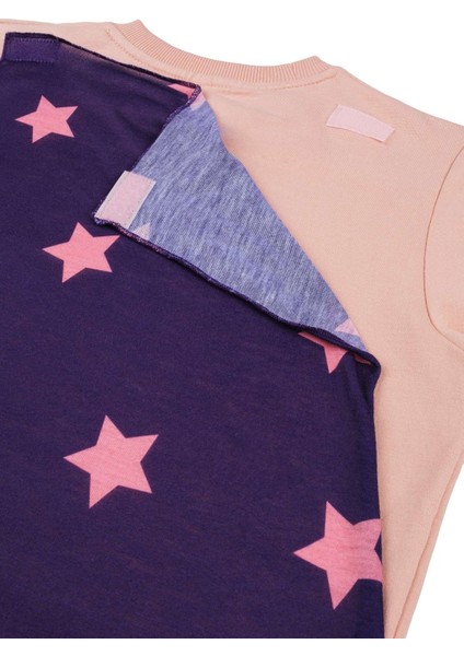 Pelerin Detaylı Sweatshirt - Somon