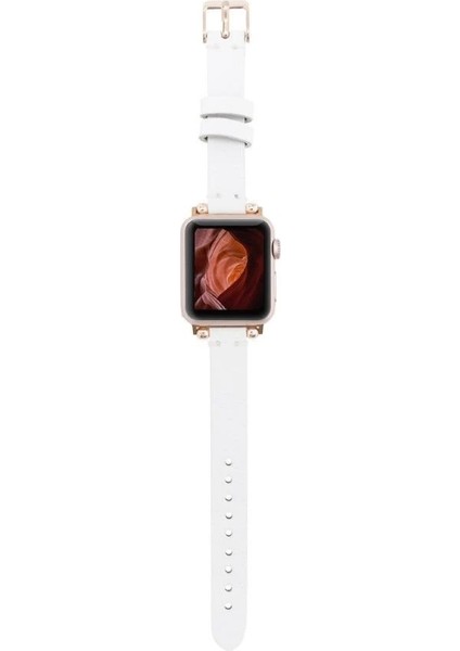 Apple Watch Uyumlu Deri Kordon 38-40-41MM Ferro F3 modelleri