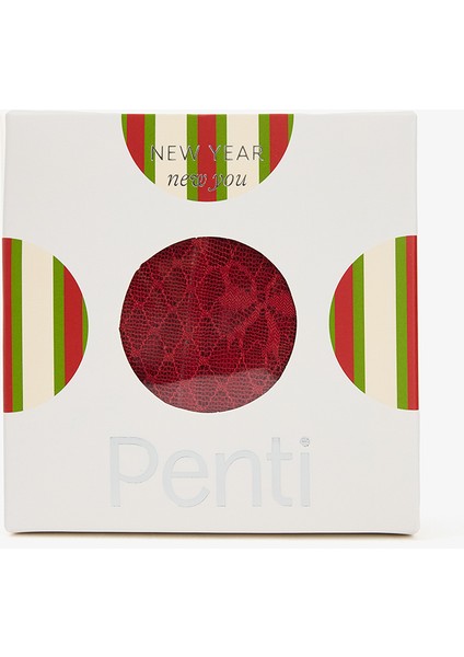 Kırmızı Easy Lace Hipster Külot