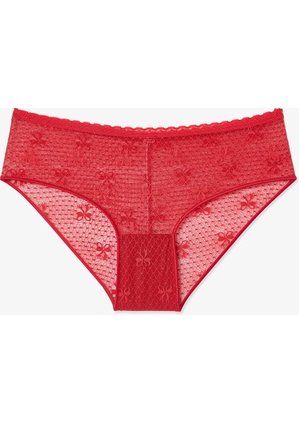 Kırmızı Easy Lace Hipster Külot fiyatları