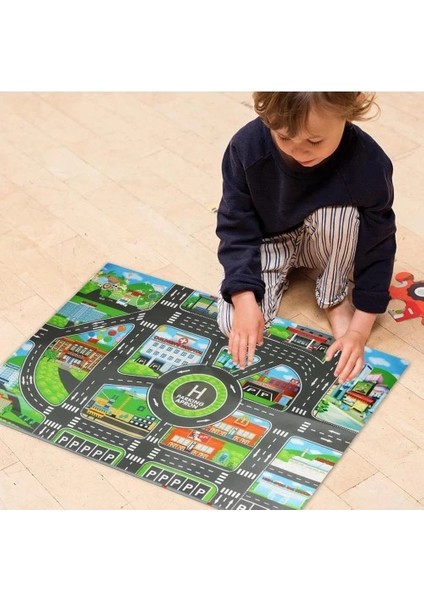 Çocuk Oyun Matı (Mutlu Şehir Hayatı)