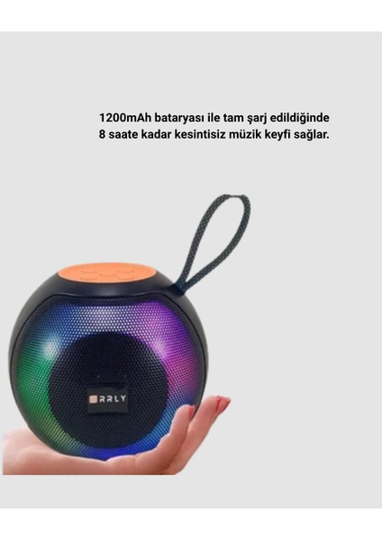 Rgb Işıklı Bluetooth Hoparlör – 360° Stereo Ses ve 8 Saat Çalma Süresi fiyatları