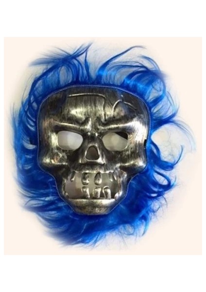Cadılar Bayramı Maskesi Lacivert