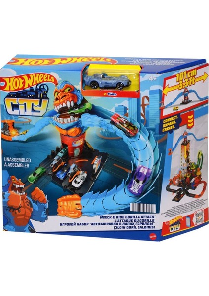 HDR29 Hot Wheels Düşman Yaratıklar Oyun Seti
