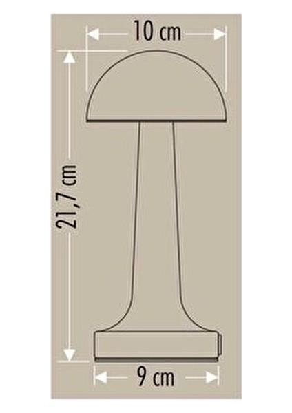 Lizbon Şarjlı Masa Lambası CT-8430 indirimleri