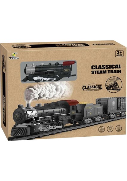 Classic Steam Pilli Tren Seti 29 Parça 1613C modelleri