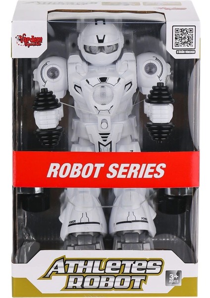 DF-6026 Işıklı ve Müzikli Hareketli Atletik Sporcu Robot -Vardem Oyuncak fiyatları
