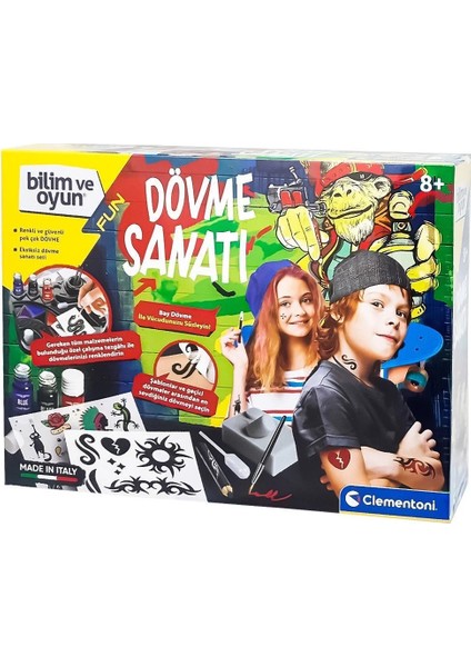 64329 Bilim ve Oyun - Dövme Sanatı +8 Yaş