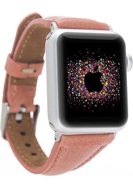 Apple Watch Uyumlu Deri Kordon 42-44-45MM Slim G17