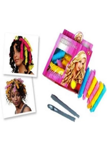 Saç Bigudisi 18 Adet - Magic Leverage fırsatları