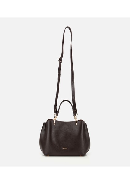 03CAH316700A480 KADIN Deri Kahverengi Fermuarlı Omuz Çantası fiyatları