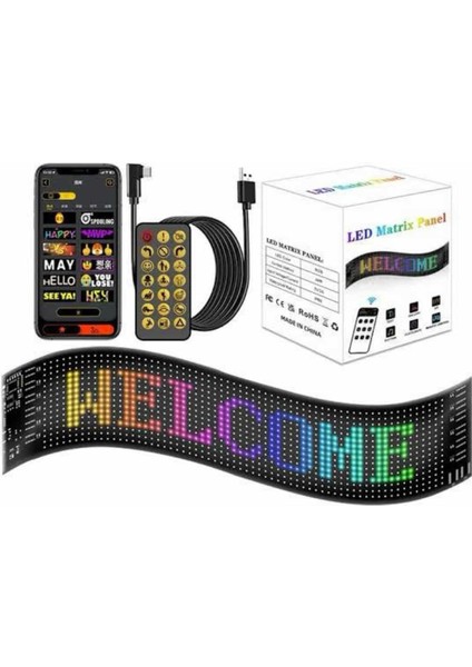 LED Ekran Matrix Panel Dijital Araba Yazısı Rgb fiyatları