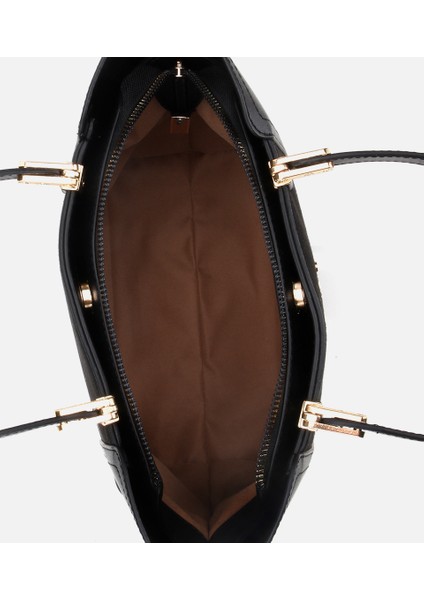 03CAH317130A100 KADIN Siyah Omuz Çantası