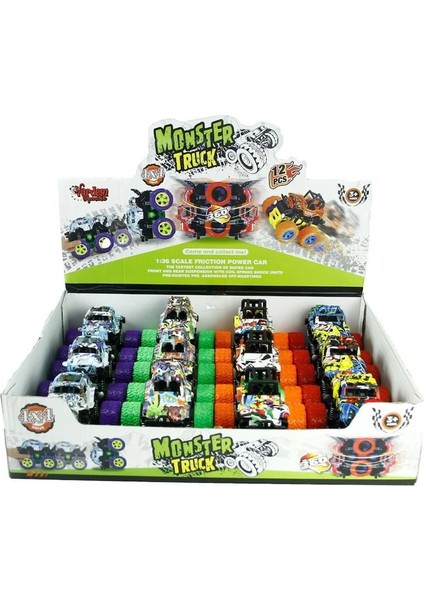 JW567-126 Sürtmeli 1:36 Desenli Büyük Teker -Vrd