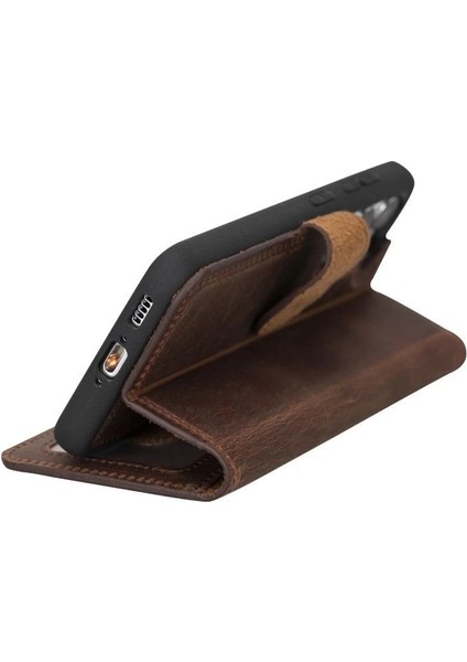 Samsung Galaxy S23 Uyumlu Deri Cüzdanlı Kılıf G2 Kahve fiyatları