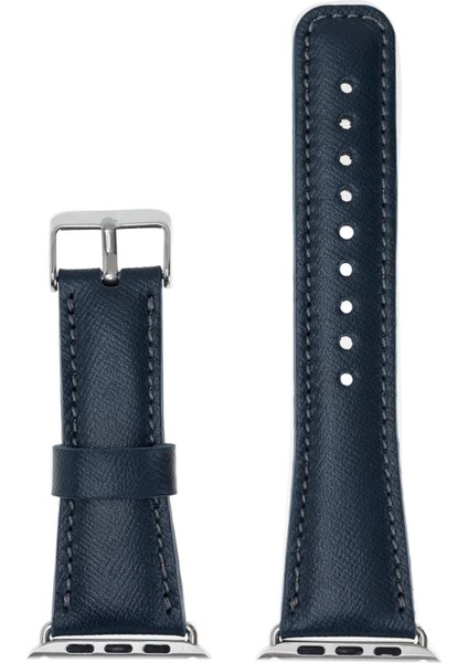 Apple Watch Uyumlu Deri Kordon 38-40-41MM Snb Lacivert fırsatları