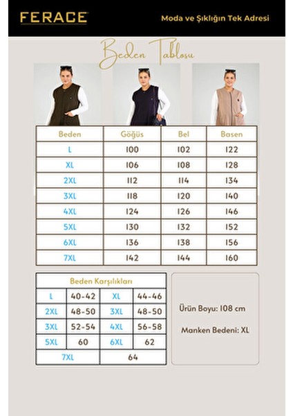 Kadın Büyük Beden Çelik Örme Yelek Kolsuz Uzun Siyah Bordo Haki Lacivert