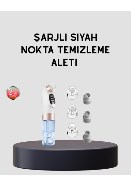 3 Kademeli Vakumlu Gözenek Temizleme Cihazı – Cilt Yenileyici Masaj ve Derin Temizlik