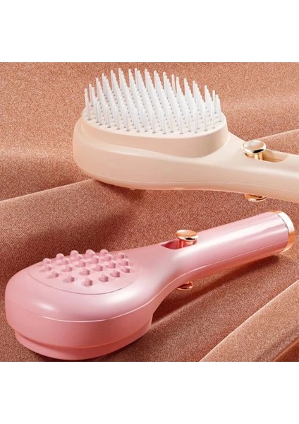 Otomatik Tuşlu Saç Masaj Tarağı